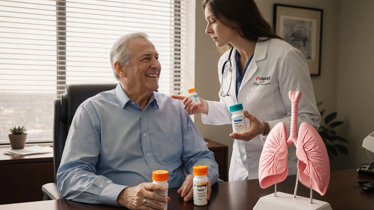 Esbriet (Pirfenidone) vs Nintedanib and Other IPF Treatments - Detailed Comparison