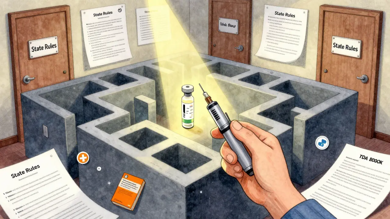 Patient facing legal maze to access cheaper biosimilar medication