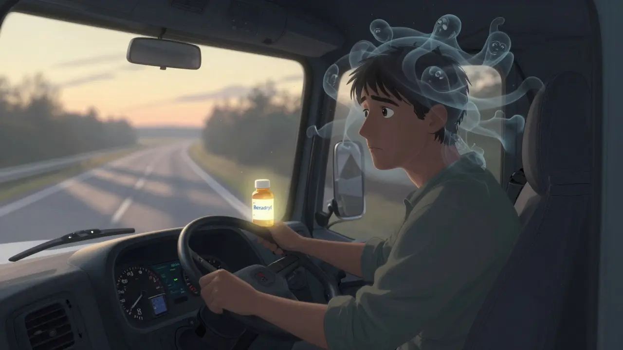 Antihistamines and Occupational Safety: Working While Drowsy