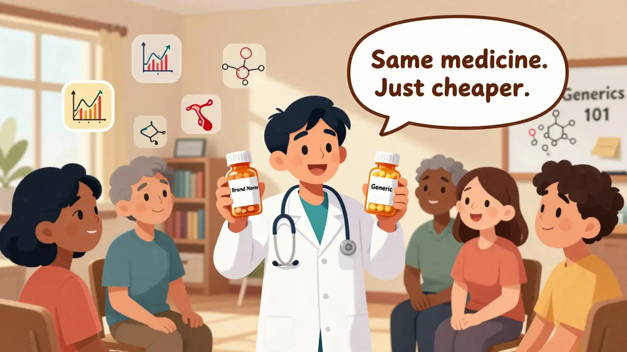 Community Health Presentations: Public Education Resources on Generic Drugs