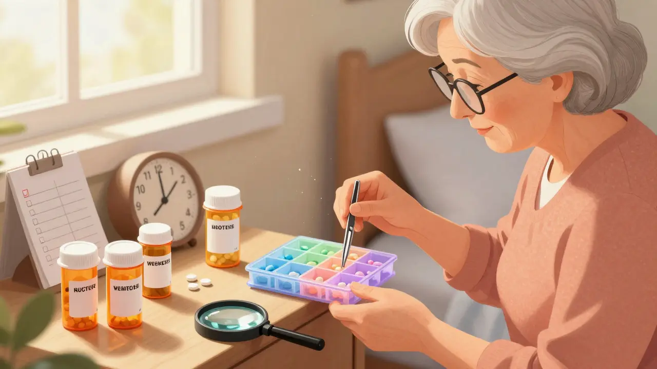 How to Use a Pill Organizer Safely Without Overdosing